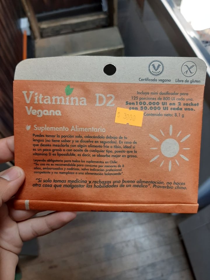 photo of Dulzura natural Vitamina D2 shared by @alets on  27 Jan 2020 - review