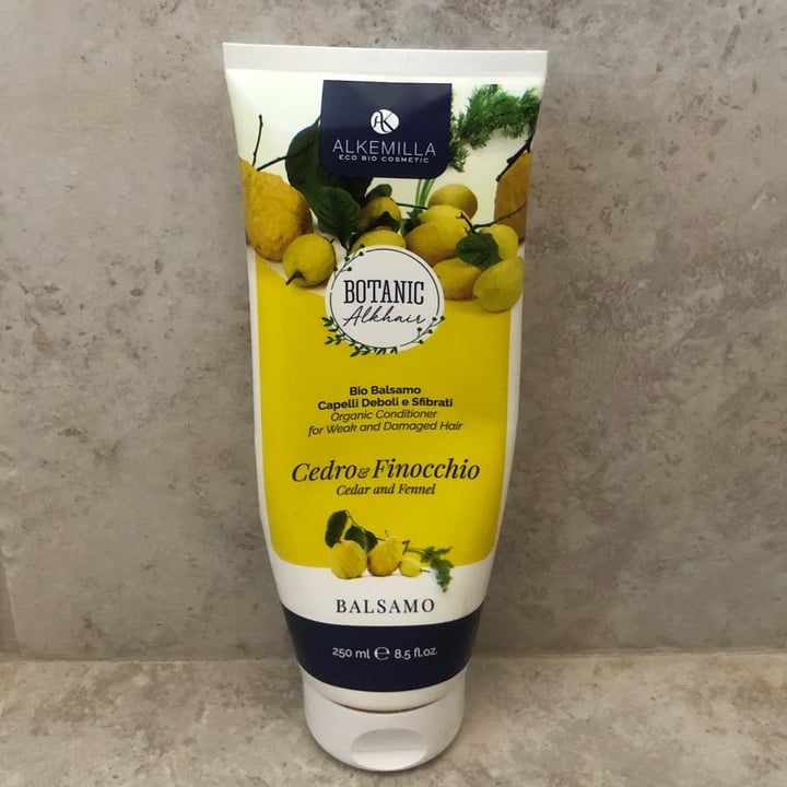 review photo of Alkemilla balsamo cedro e finocchio shared by @silviaci on 27 Jul 2022 - review