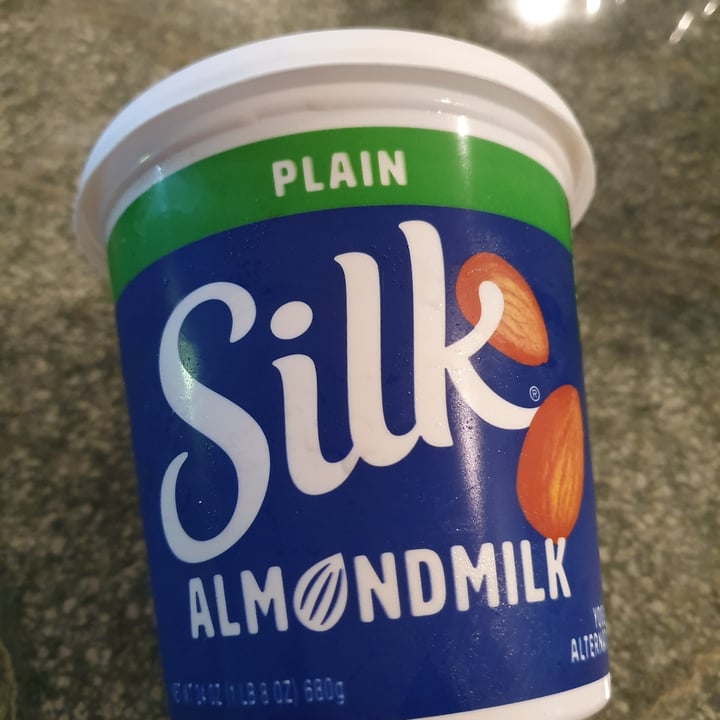 photo of Silk Plain Almond Milk Yogurt shared by @anistavrou on  15 Aug 2020 - review