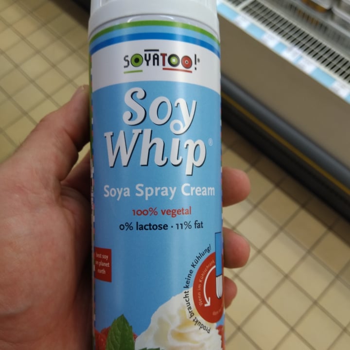 photo of Soyatoo! Soy whip shared by @napkinring on  05 Oct 2021 - review