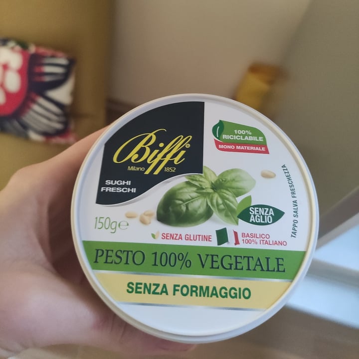 photo of Biffi Pesto 100% Vegetale Senza Formaggio shared by @soymarta on  09 Dec 2021 - review