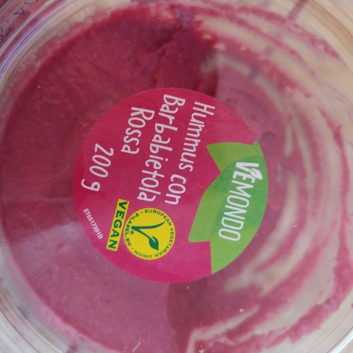 review photo of Vemondo Hummus con Barbabietola Rossa shared by @veganpotterhead on 02 Apr 2022 - review