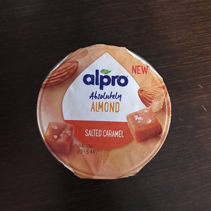photo of Alpro Absolutely almond salted caramel shared by @ilariastefania on  08 May 2022 - review