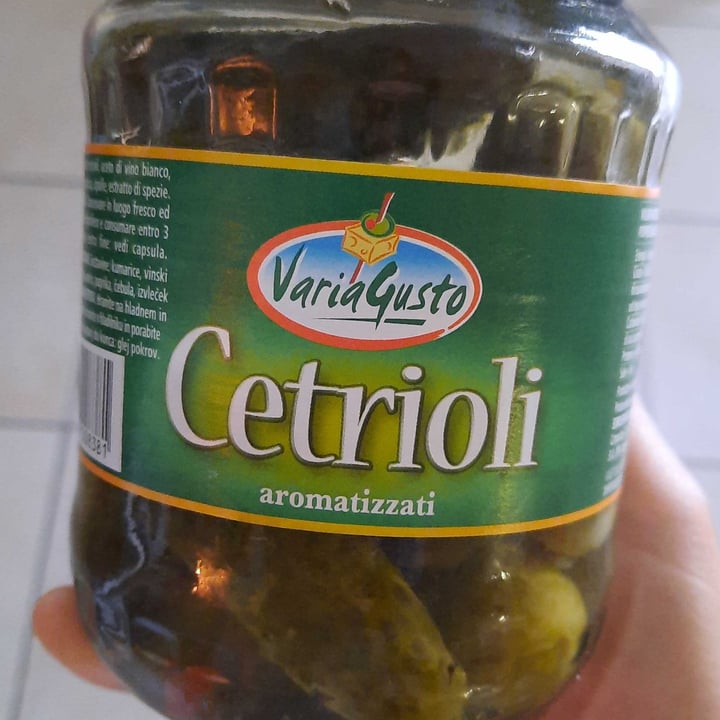 photo of Varia gusto Cetriolini aromatizzati con aceto di vino shared by @angygirl on  13 Apr 2022 - review