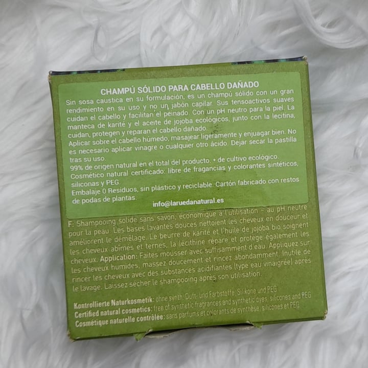 photo of Bioturm Champú sólido para cabello dañado shared by @angela78 on  05 Feb 2021 - review