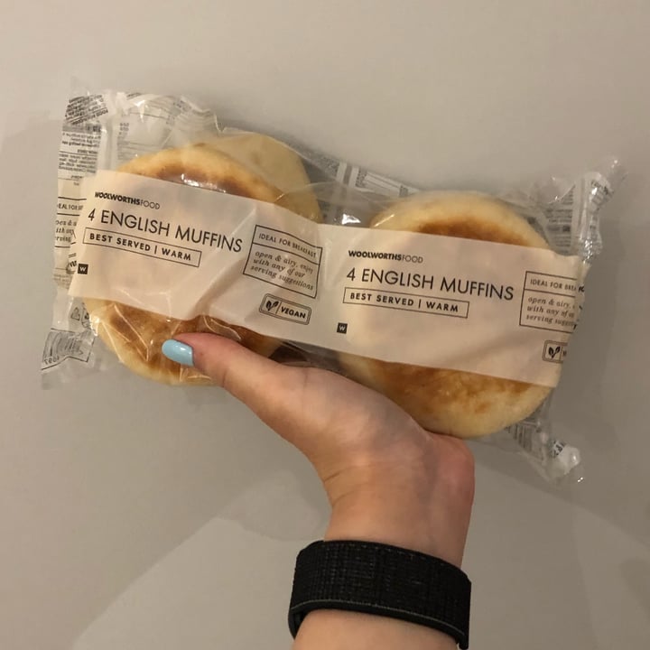 photo of Woolworths Food 4 English Muffins shared by @aleecpt on  26 Nov 2021 - review