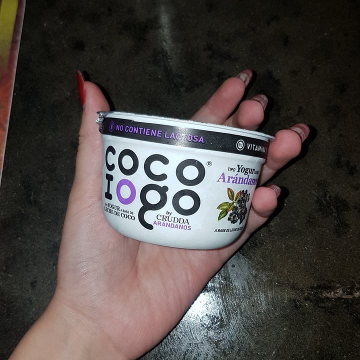 photo of Crudda Yogur a Base de Coco sabor Arándanos shared by @mynaa on  20 Mar 2022 - review