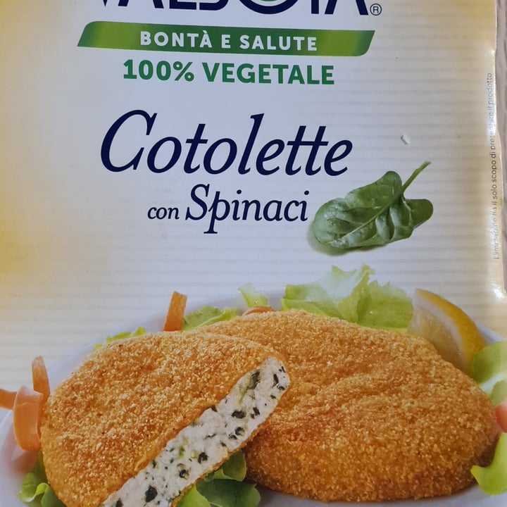 photo of Valsoia Cotolette con spinaci shared by @giu1020 on  10 Nov 2021 - review