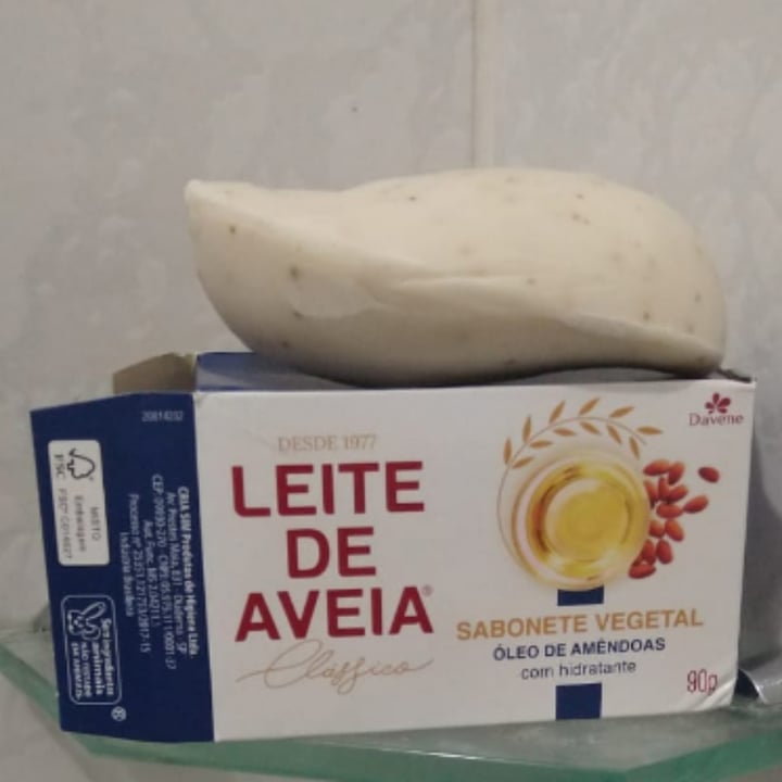 photo of Davene Leite De Aveia Sabonete Vegetal óleo de amêndoas shared by @vanise on  28 Oct 2021 - review
