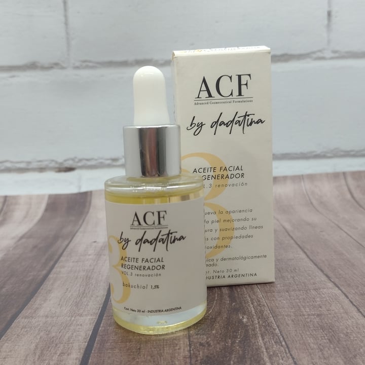 photo of ACF Aceite Facial shared by @ailuveg on  19 Apr 2022 - review
