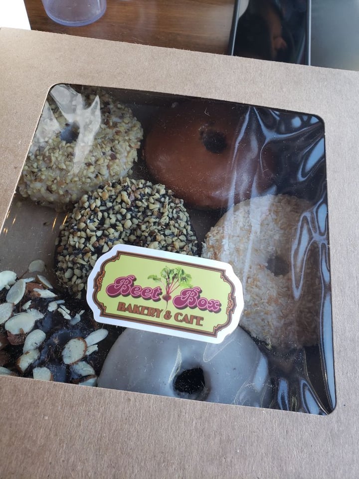 photo of Beet Box Denver's Best Vegan Donuts shared by @veganmomma4life on  03 Dec 2019 - review
