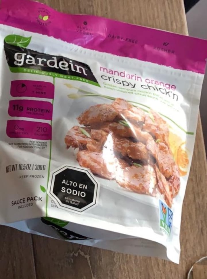 photo of Gardein Mandarin Orange Crispy Chick’n shared by @lunix on  29 Feb 2020 - review