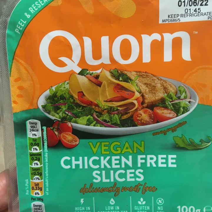 photo of Quorn Chicken Free Slices shared by @pepoty on  09 May 2022 - review