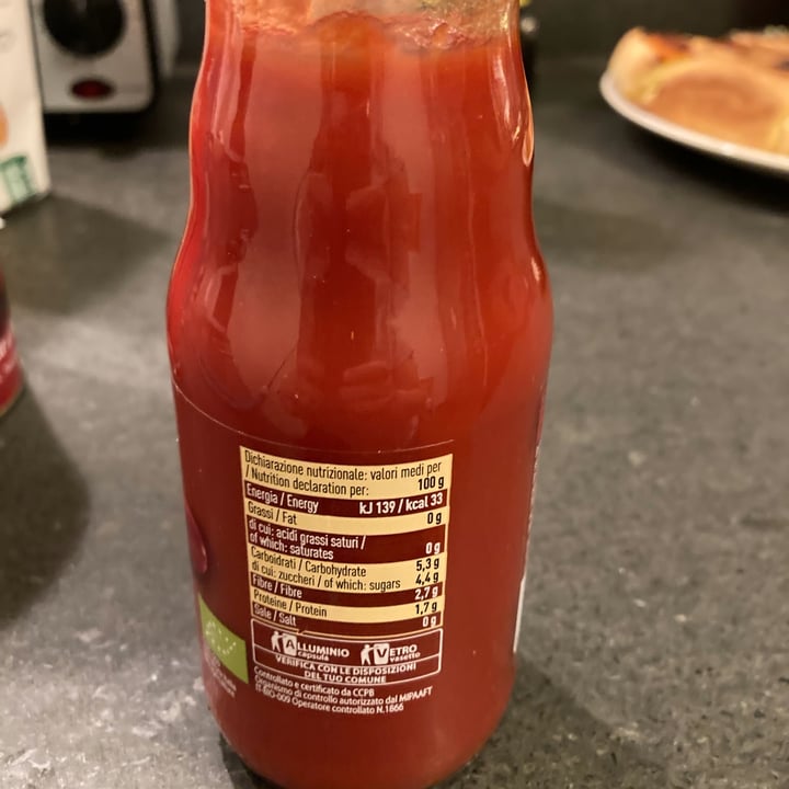review photo of Alce Nero Passata vellutata shared by @arturino on 20 Apr 2022 - review