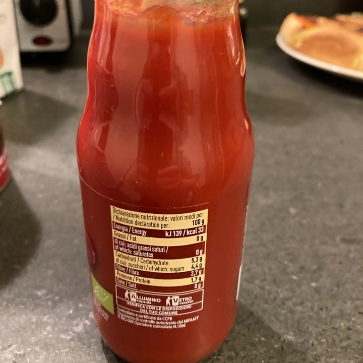 photo of Alce Nero Passata vellutata shared by @arturino on  20 Apr 2022 - review