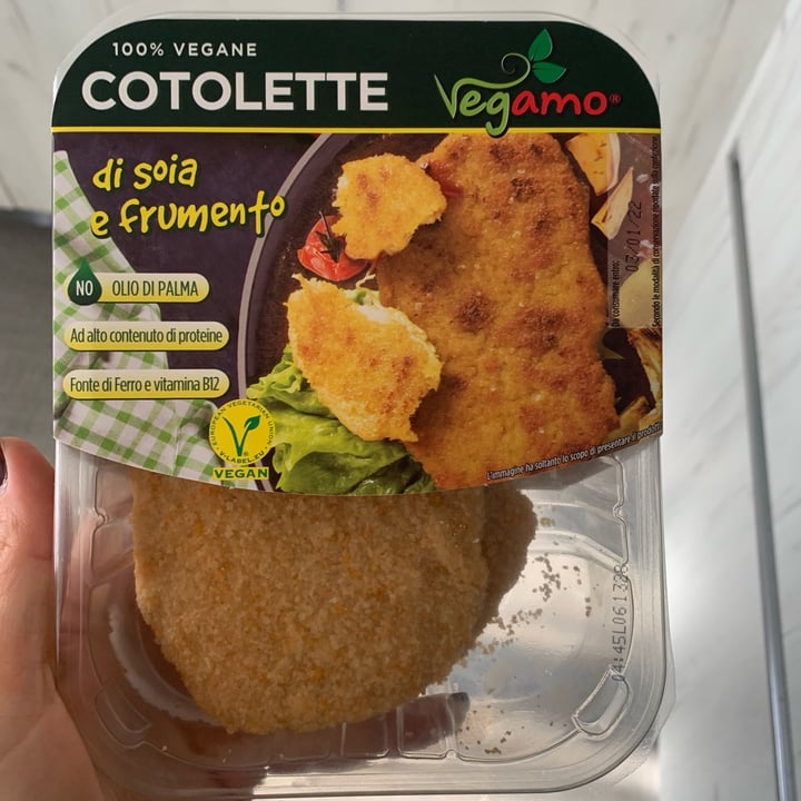 photo of Vegamo Cotolette di soia e frumento shared by @angie21 on  08 Dec 2021 - review