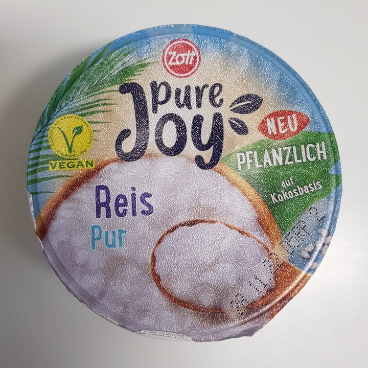 photo of Zott Pure Joy Reis Pur shared by @vegalexandra on  25 Oct 2022 - review