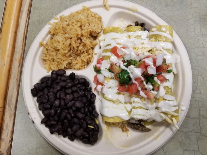 review photo of Plant Love Food Enchiladas shared by @riseinawr on 12 Jul 2019 - review