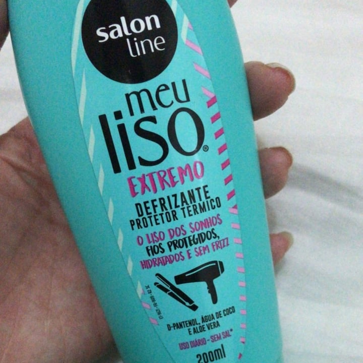 photo of Salon line Meu liso Protetor térmico shared by @camilahipolito on  15 Oct 2021 - review