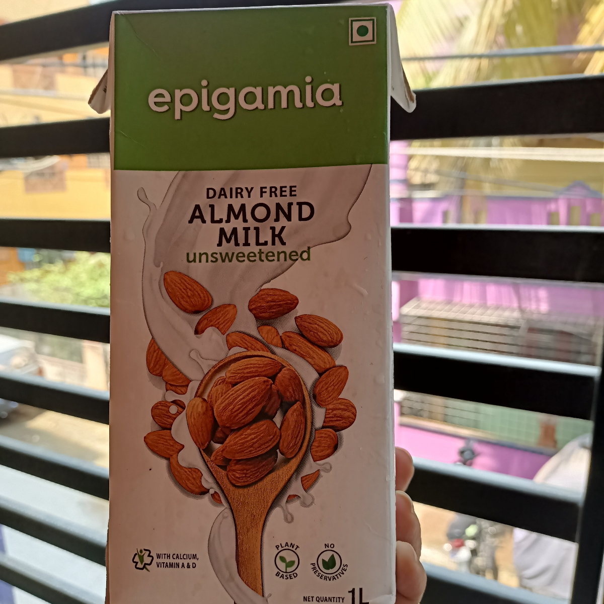 Epigamia Dairy Free Almond Milk Unsweetened Reviews abillion