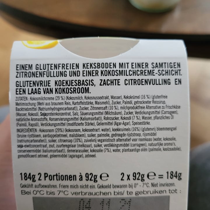 review photo of Gü Free From Spanish Lemon Cheesecakes shared by @utbies88 on 22 Oct 2021 - review