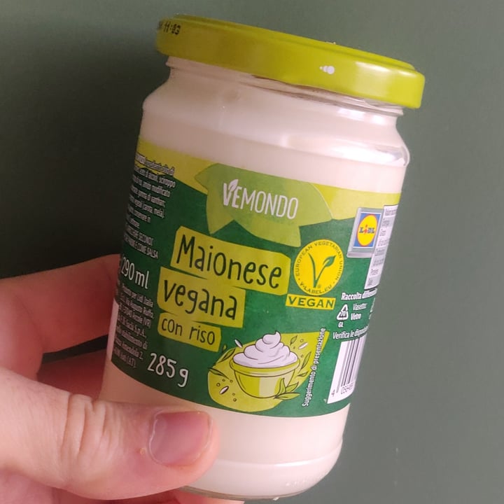 review photo of Vemondo Maionese vegana con riso shared by @matthew23 on 09 Mar 2022 - review