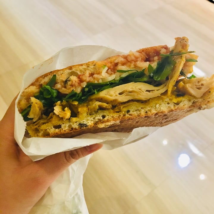 photo of Grand Hyatt Singapore Mediterranean Heura® Grilled Chicken Panini shared by @herbimetal on  15 Sep 2019 - review