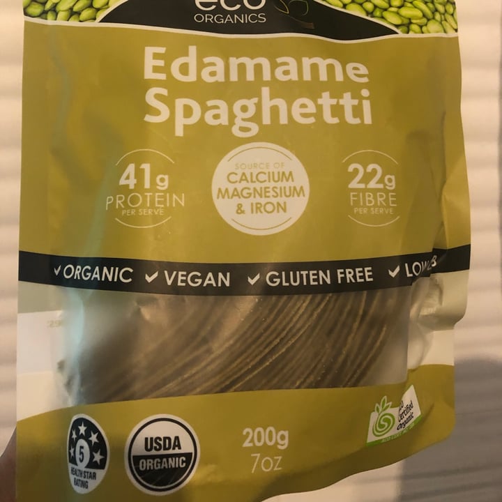 review photo of eco Organics Certified Organic Edamame Spaghetti shared by @handsomeboy on 10 Jun 2020 - review