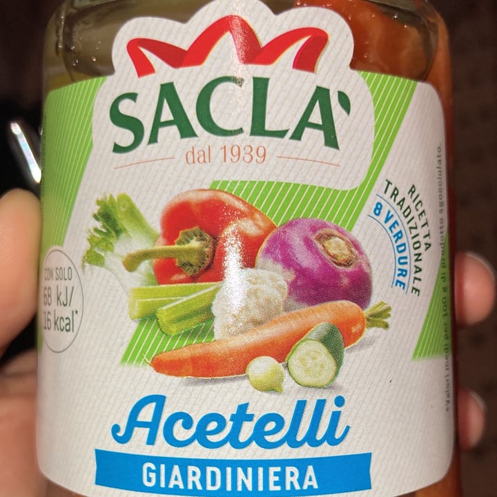 photo of Sacla Acetelli giardiniera shared by @vevvesped on  24 May 2022 - review