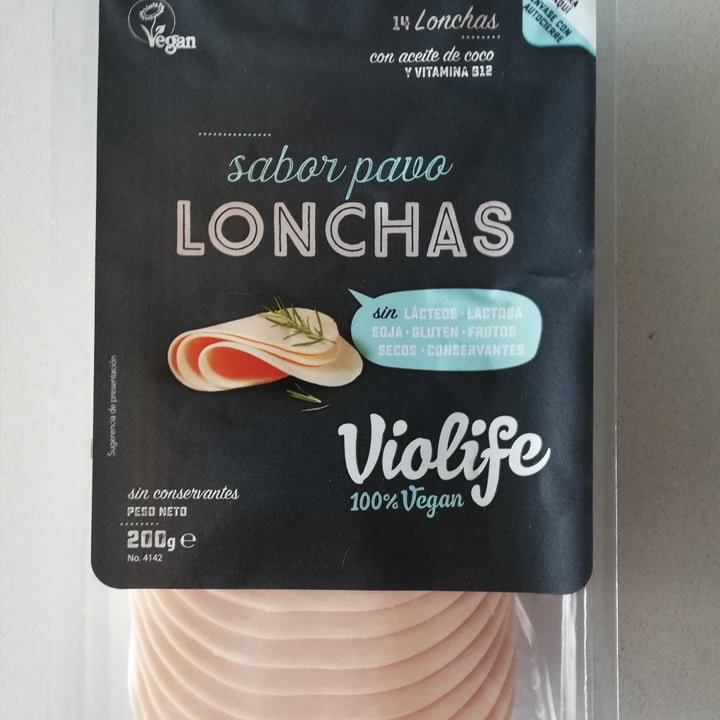 photo of Violife Lonchas sabor Pavo shared by @crastleveg on  25 Dec 2020 - review
