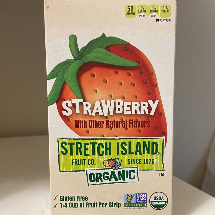 photo of Stretch Island Strawberry fruit leather shared by @amersop on  27 May 2022 - review