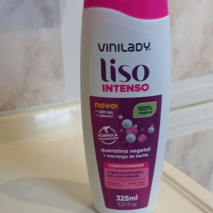 review photo of Vini lady condicionador Liso Intenso shared by @carolsenger on 25 Sep 2022 - review