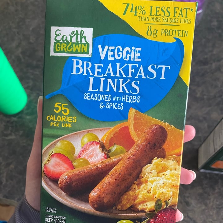photo of Earth Grown Veggie Breakfast Links shared by @livv on  04 Feb 2021 - review