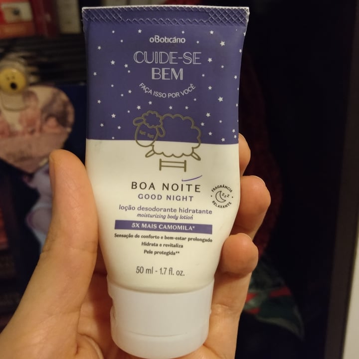 review photo of O Boticário Loção Desodorante Hidratante Corporal Cuide-se Bem Boa Noite shared by @amelita on 17 Apr 2022 - review
