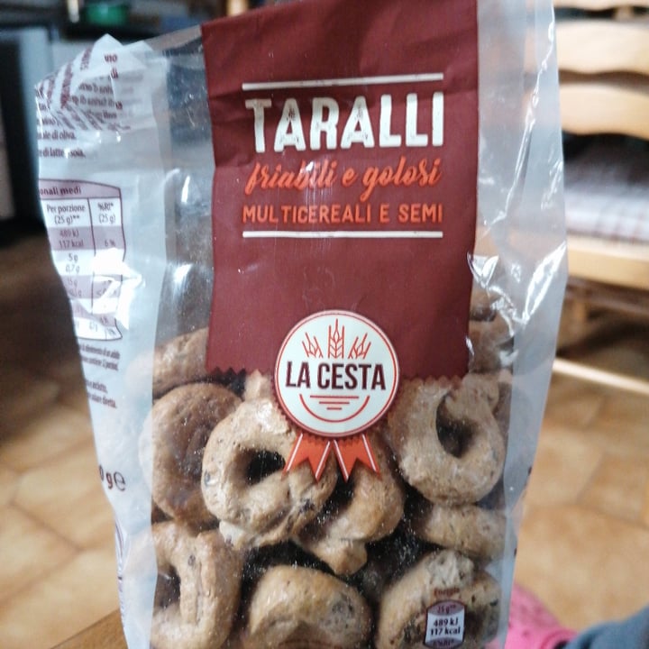 review photo of La cesta Taralli multicereali e semi shared by @monica5990 on 17 Mar 2022 - review