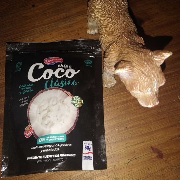 photo of Dicomere Chips de Coco shared by @almavegana1 on  27 Mar 2021 - review