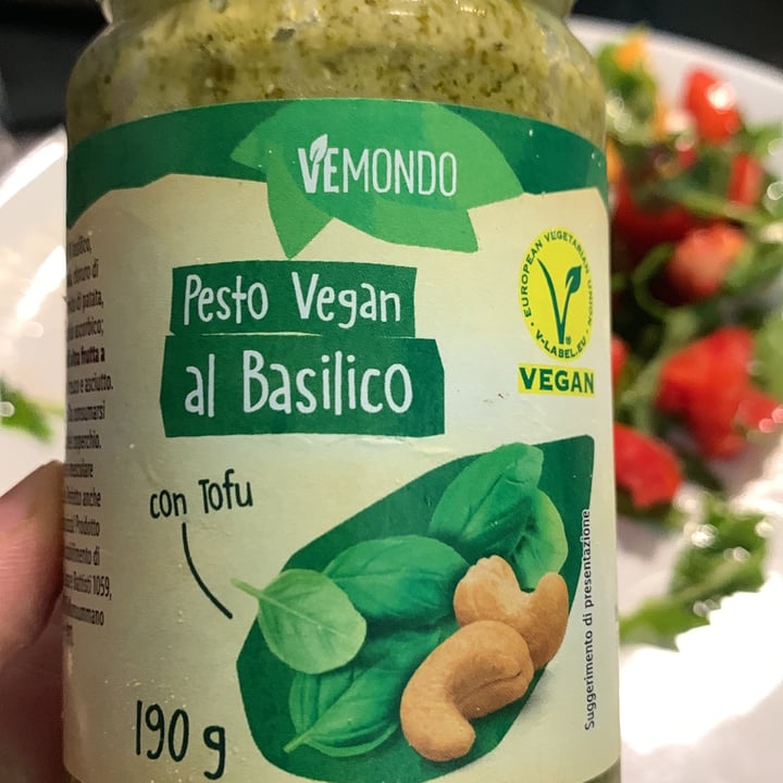 review photo of Vemondo pesto vegan al basilico shared by @lavic on 26 Aug 2022 - review