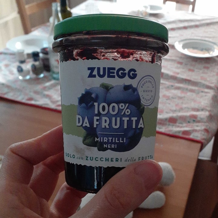 photo of Zuegg Marmellata di mirtilli neri 100% da frutta shared by @blupola on  29 Mar 2022 - review