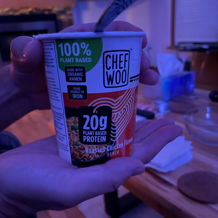 photo of Chef Woo Roasted chicken flavor ramen shared by @ravenmychelle on  02 Oct 2022 - review