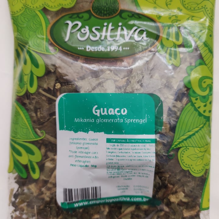 review photo of Positiva chá guaco shared by @fernandinha on 09 May 2022 - review