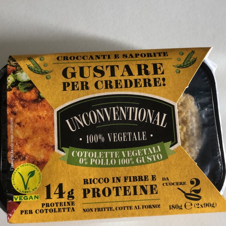 photo of Unconventional Cotolette Vegetali 0% Pollo 100% Gusto shared by @gazzavt on  05 Nov 2022 - review