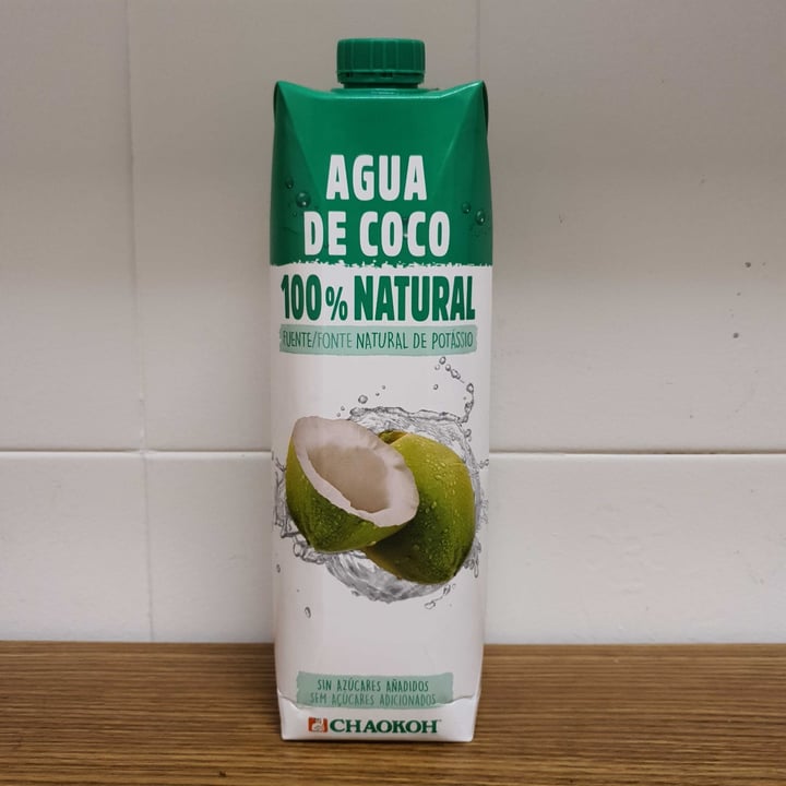 photo of Hacendado Agua de coco shared by @domingasvegan on  16 Jul 2021 - review