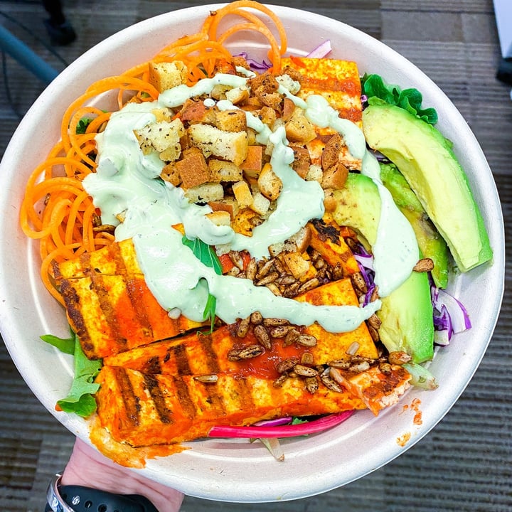 photo of Orchard Grocer Upstater Buffalo Tofu Salad shared by @veganfoodcrazy on  07 Apr 2021 - review