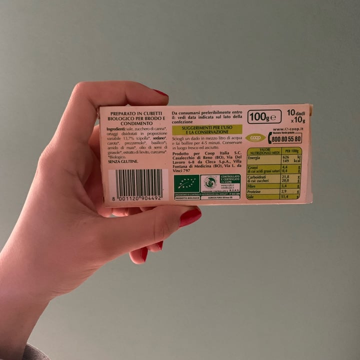 photo of Vivi Verde Coop Dado vegetale shared by @rachelepelle on  19 Mar 2022 - review