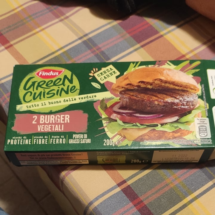 photo of Findus 2 Burger Vegetali shared by @nietzscha on  28 Jan 2022 - review
