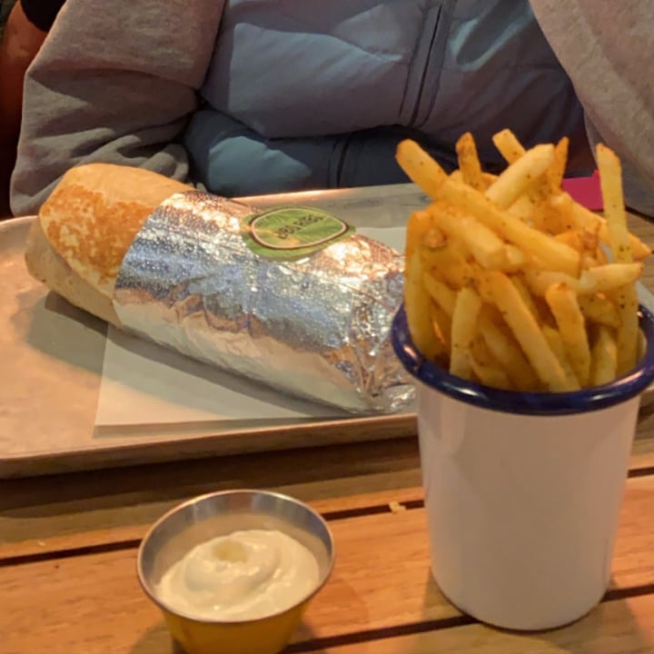 review photo of Club Mexicana BBQ Jackfruit Burrito shared by @elenimacbean on 27 Apr 2021 - review