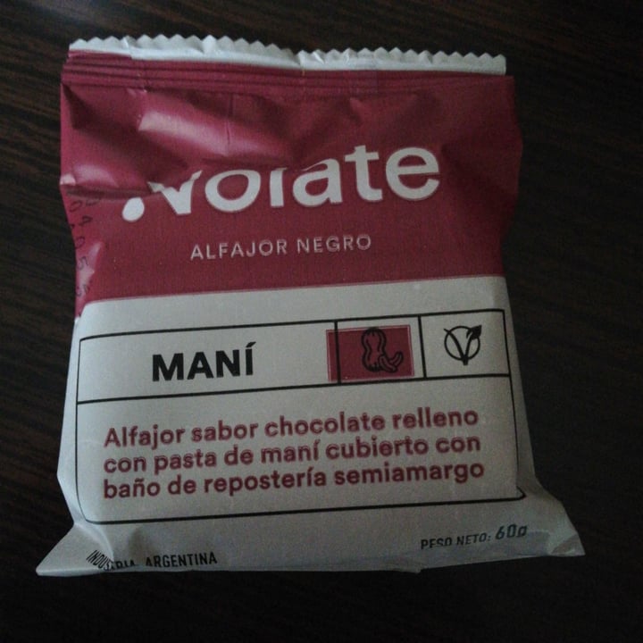 photo of Nolate Alfajor Negro De Mani shared by @garolaagustina on  19 May 2021 - review