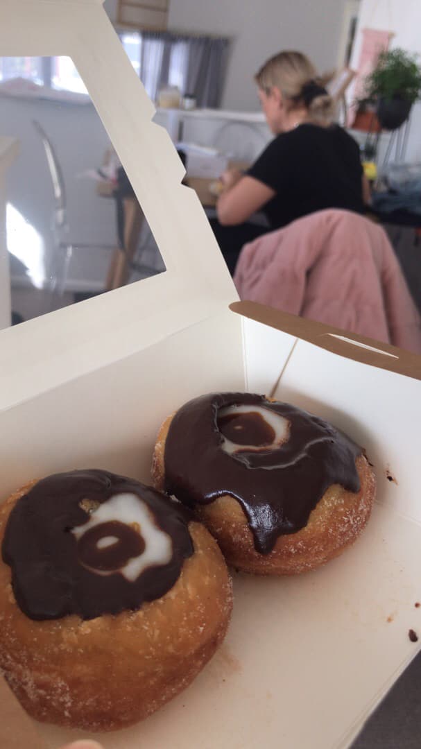 Photo of the dish “Creme egg donut”
