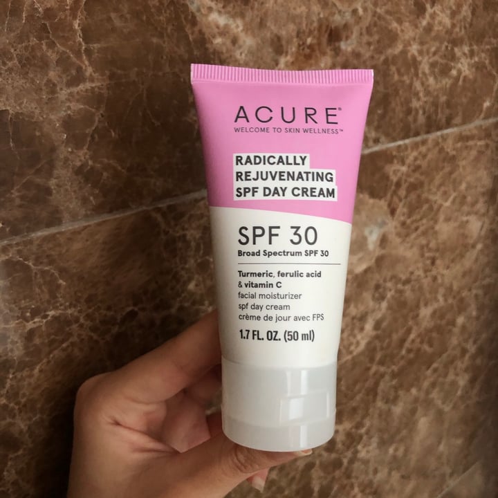photo of Acure Radically Rejuvenating SPF Day Cream shared by @r3ddrag0n on  14 Jul 2021 - review