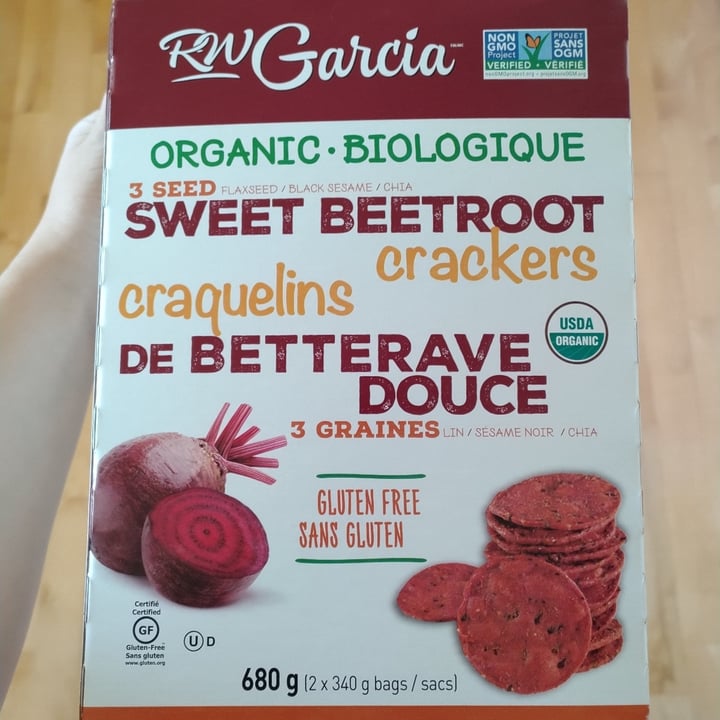 photo of RW Garcia Sweet Beet Crackers shared by @laurence22 on  07 Nov 2021 - review